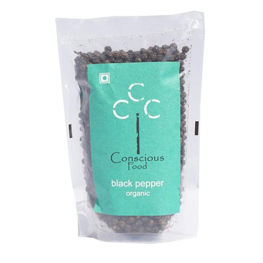 Conscious Food Black Pepper ( Kali Mirch ) - 100 GM