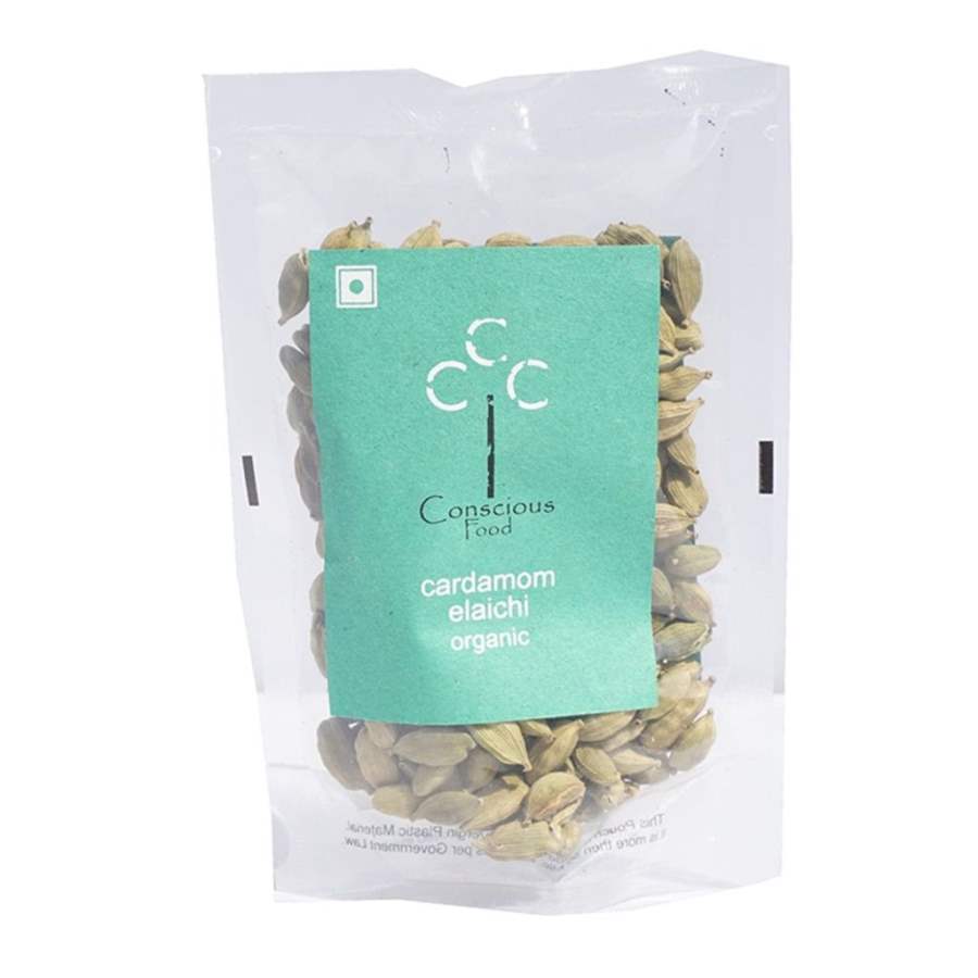 Conscious Food Cardamom ( Elaichi ) - 50 GM