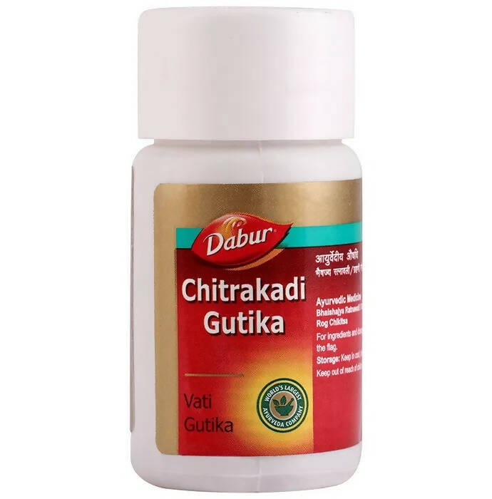 Dabur Chitrakadi Gutika Tabs - 80 Tablets