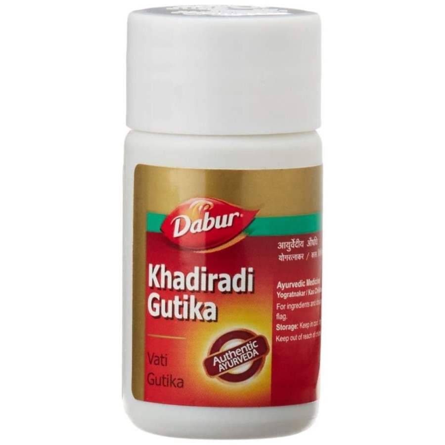 Dabur Khadiradi Gutika - 40 Tablets