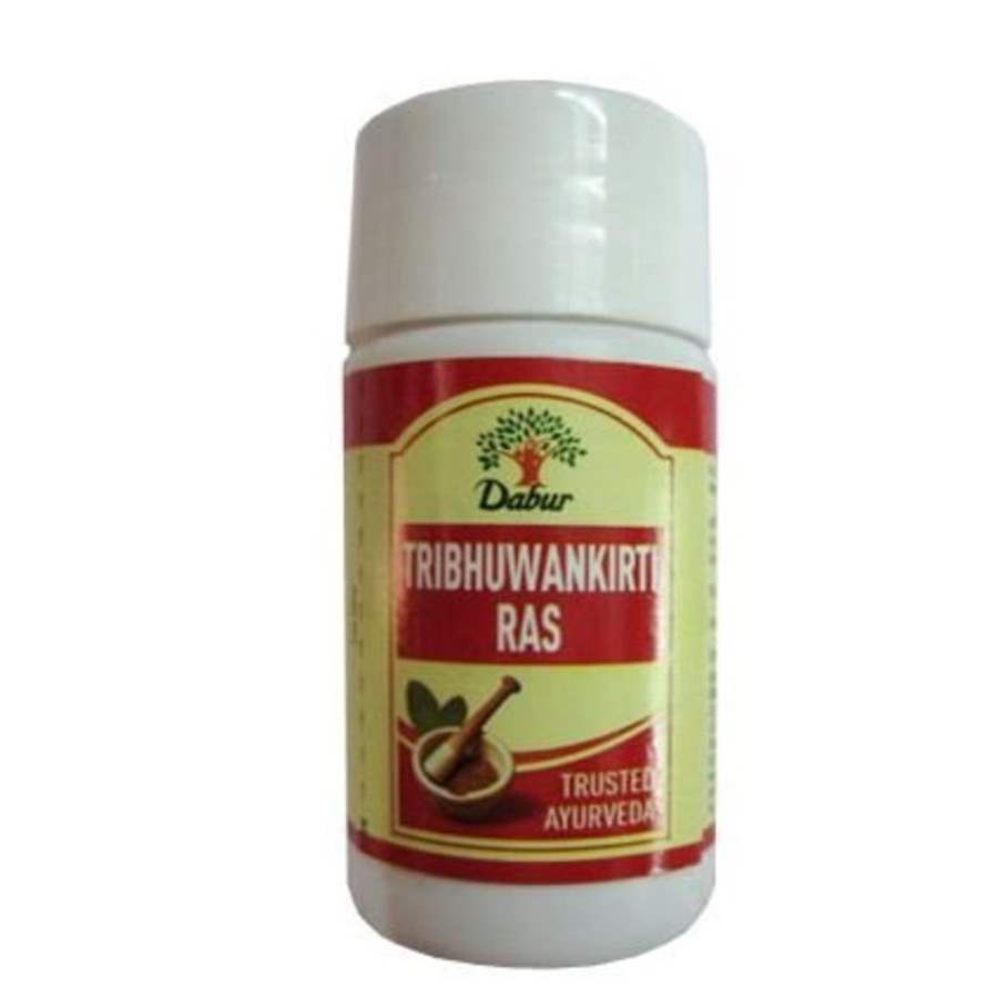 Dabur Tribhuwankirti Ras Tablets - 40 Tablets