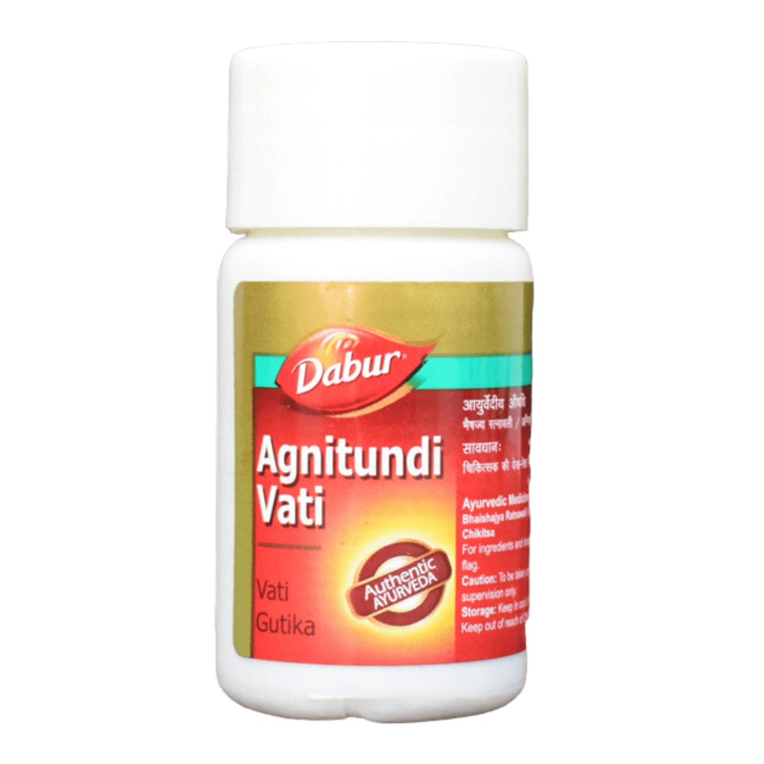 Dabur Agnitundi Vati - 80 Tablets