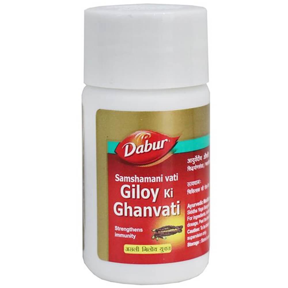 Dabur Giloy Ki Ghanvati Tablets - 40 Tbas