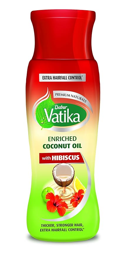 Dabur Vatika Enriched Coconut Hair Oil with Hibiscus - 150 ML