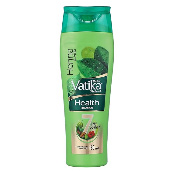 Dabur Vatika Health Shampoo - 180 ML