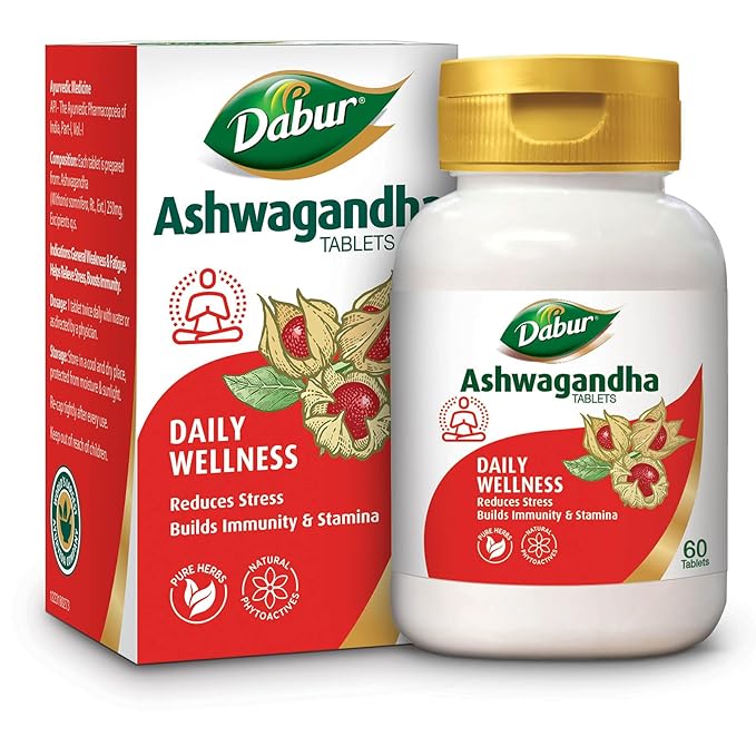 Dabur Ashwagandha Tablet - 60 Tabs