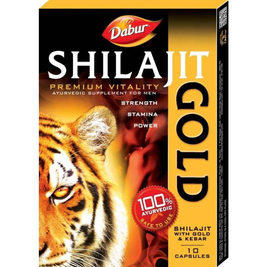 Dabur Shilajit Gold Caps - 10 Caps