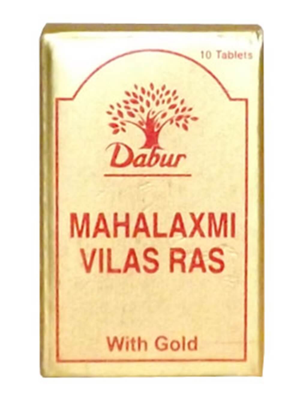 Dabur Mahalaxmi Vilas Ras Tablets - 10 Tablets