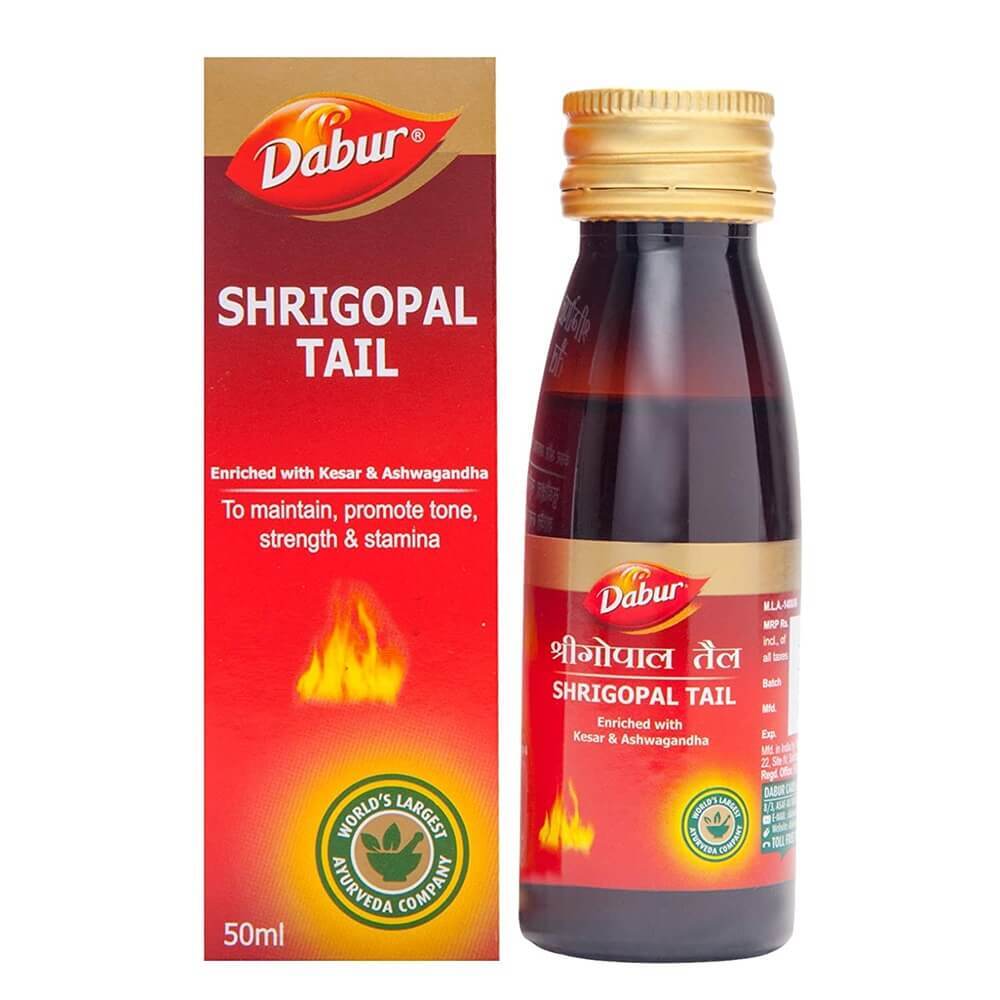 Dabur Shrigopal Tail - 50 ML