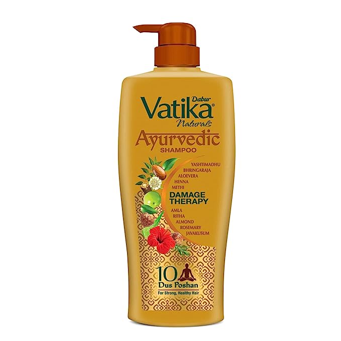 Dabur Vatika Ayurvedic Shampoo - 640 ML