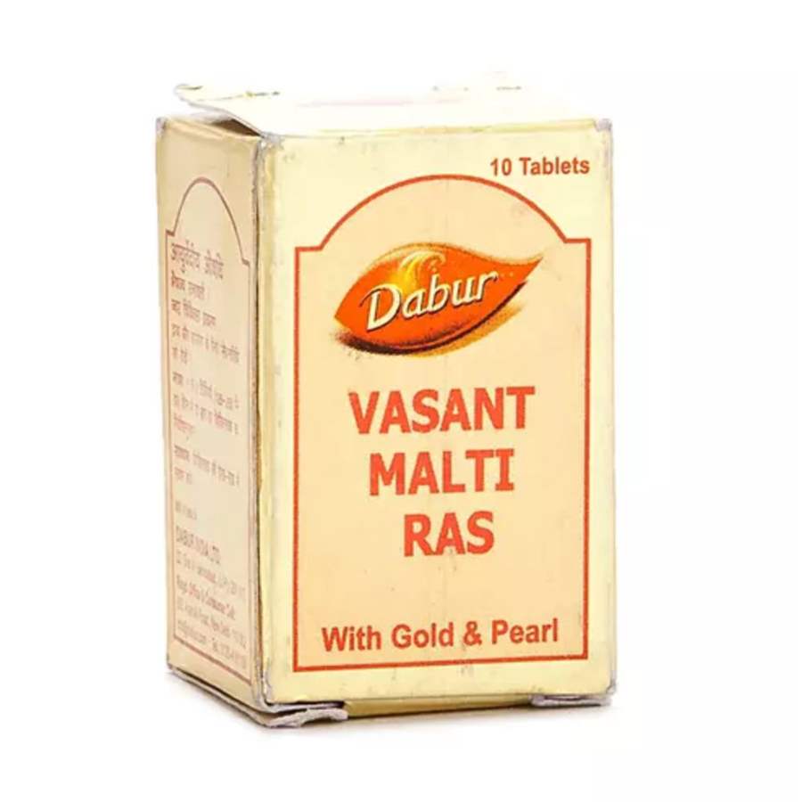 Dabur Vasant Malti Ras with Gold Tablets - 10 Tablets