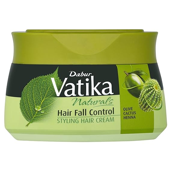 Dabur Vatika Naturals Hair Fall Control Styling Hair Cream Henna - 140 ML