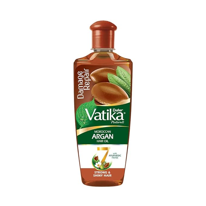 Dabur Vatika Naturals Moroccan Argan Hair Oil - 200 ML