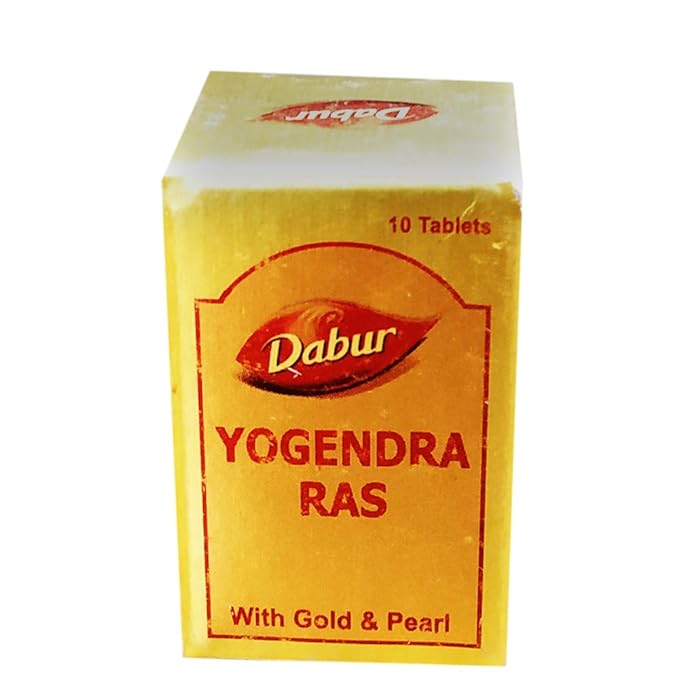 Dabur Yogendra Ras with Gold and Pearl - 40 Tablets