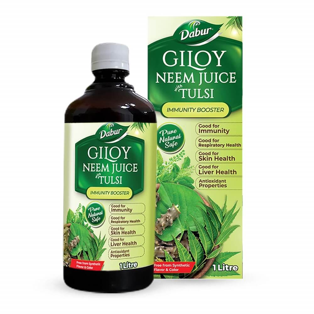 Dabur Giloy Neem Tulsi Juice - 1 L