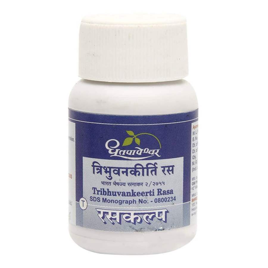 Dhootapapeshwar Tribhuvankeerti Rasa Tablet - 50 Tabs