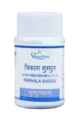 Dhootapapeshwar Triphala Guggul - 60 Tabs