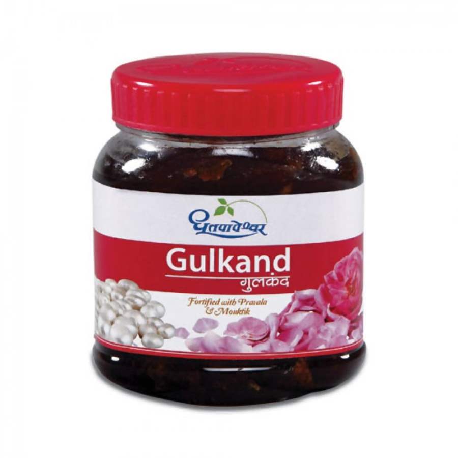 Dhootapapeshwar Gulkand with Pravala & Mouktik - 200 GM