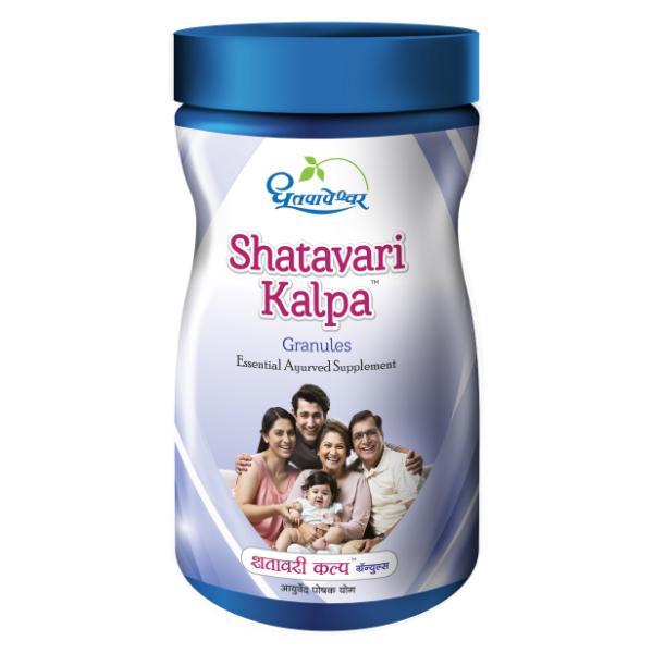 Dhootapapeshwar Shatavari Kalpa Granules - 125 GM / Tasty Chocolate