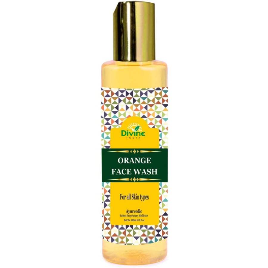 Divine India Orange Face Wash - 200 ML