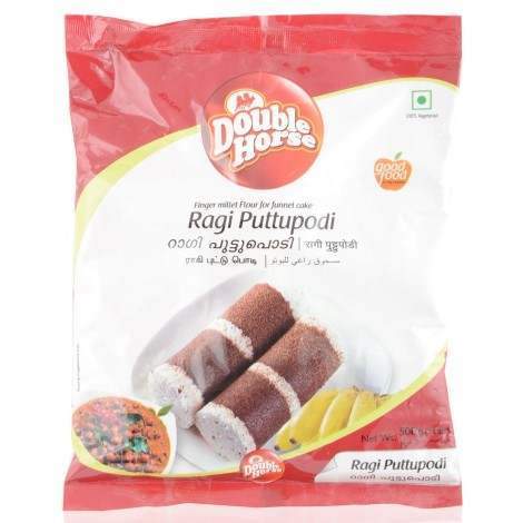 Double Horse Ragi Puttupodi - 500 GM