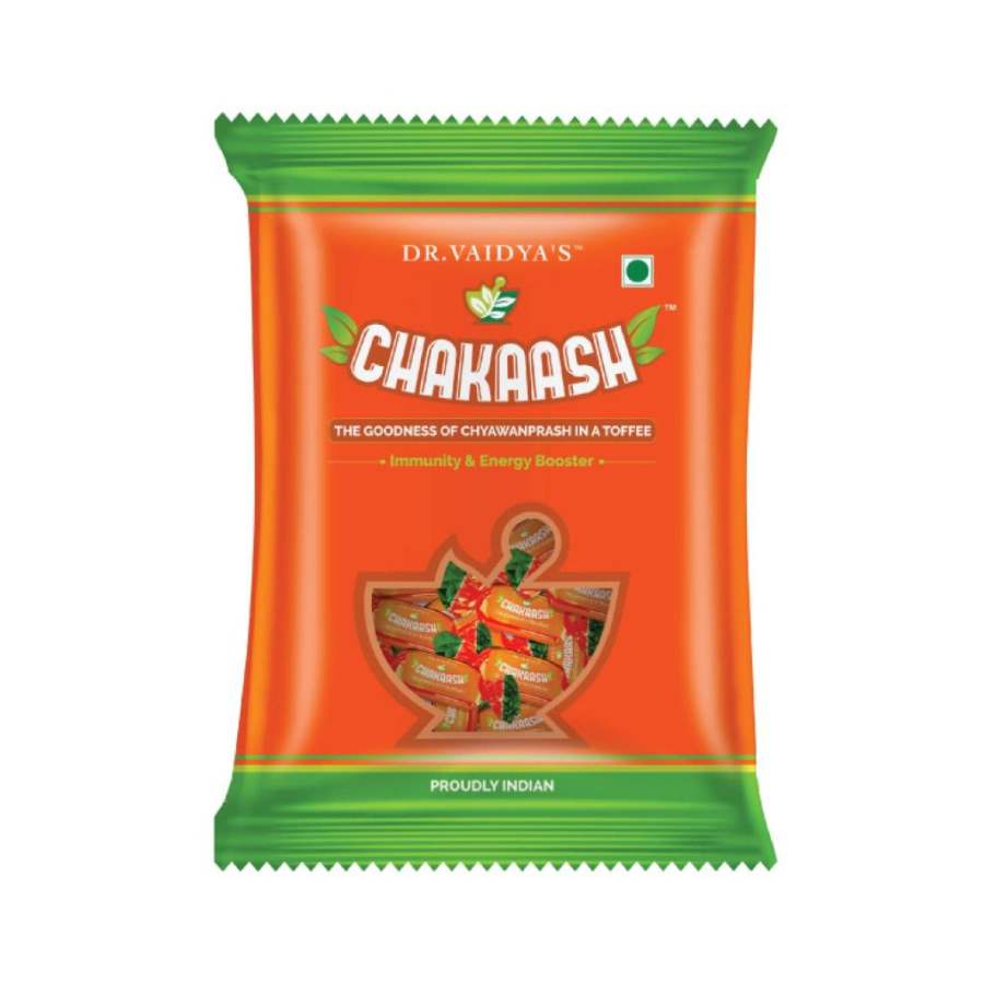 Dr.Vaidyas Chakaash Chyawanprash Toffee - 100 Pieces (2 * 50 Pieces)