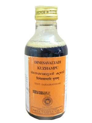 Kottakkal Ayurveda Dinesavalyadi Kuzhampu - 200 ML