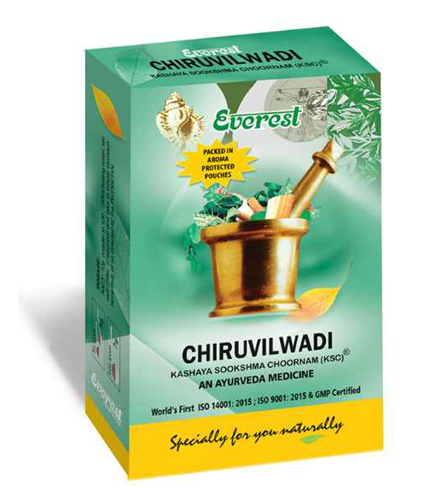 Everest Chiruvilwadi Kashaya Sookshma Choornam - 100 GM