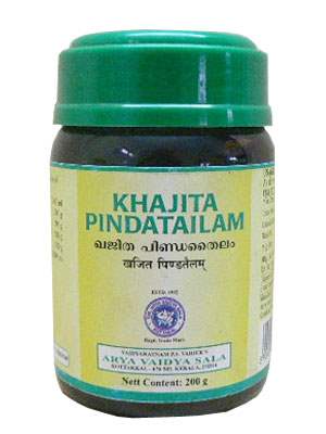 Kottakkal Ayurveda Khajitha Pinda Tailam - 200 GM