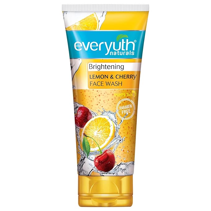 Everyuth Lemon & Cherry Face Wash - 150 GM