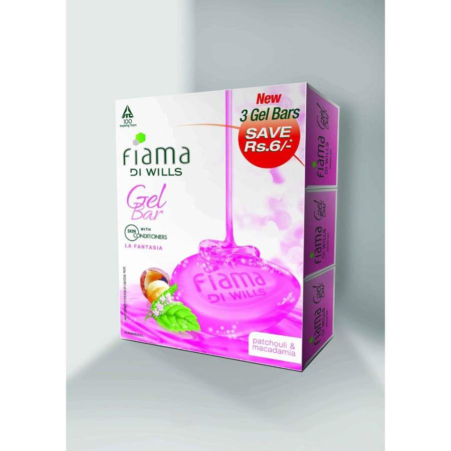 Fiama Di Wills La Fantasia Gel Bar ( Set Of Three ) - 125 GM