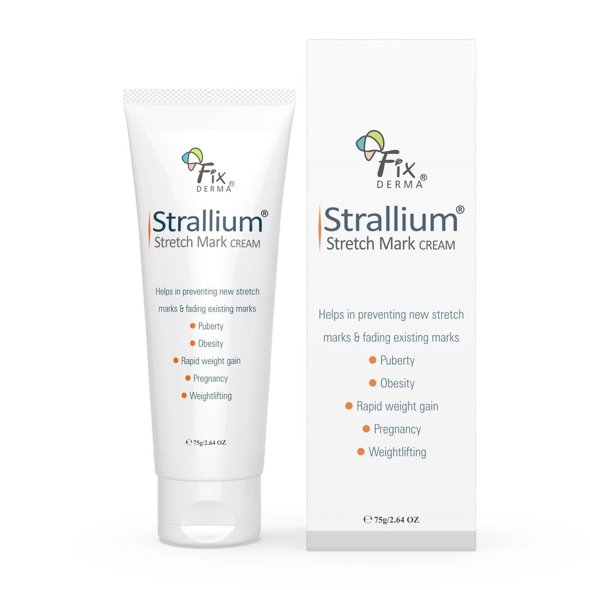 Fixderma Strallium Stretch Mark Cream - 75 gm