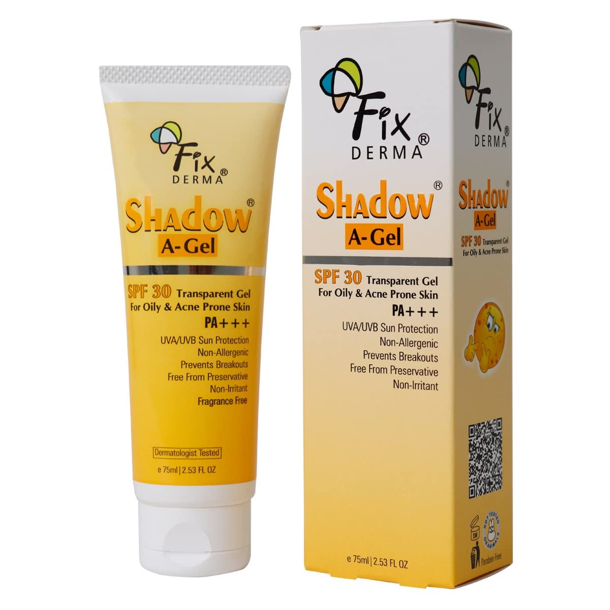 Fixderma Shadow A SPF 30 Sunscreen Gel - 75 ML