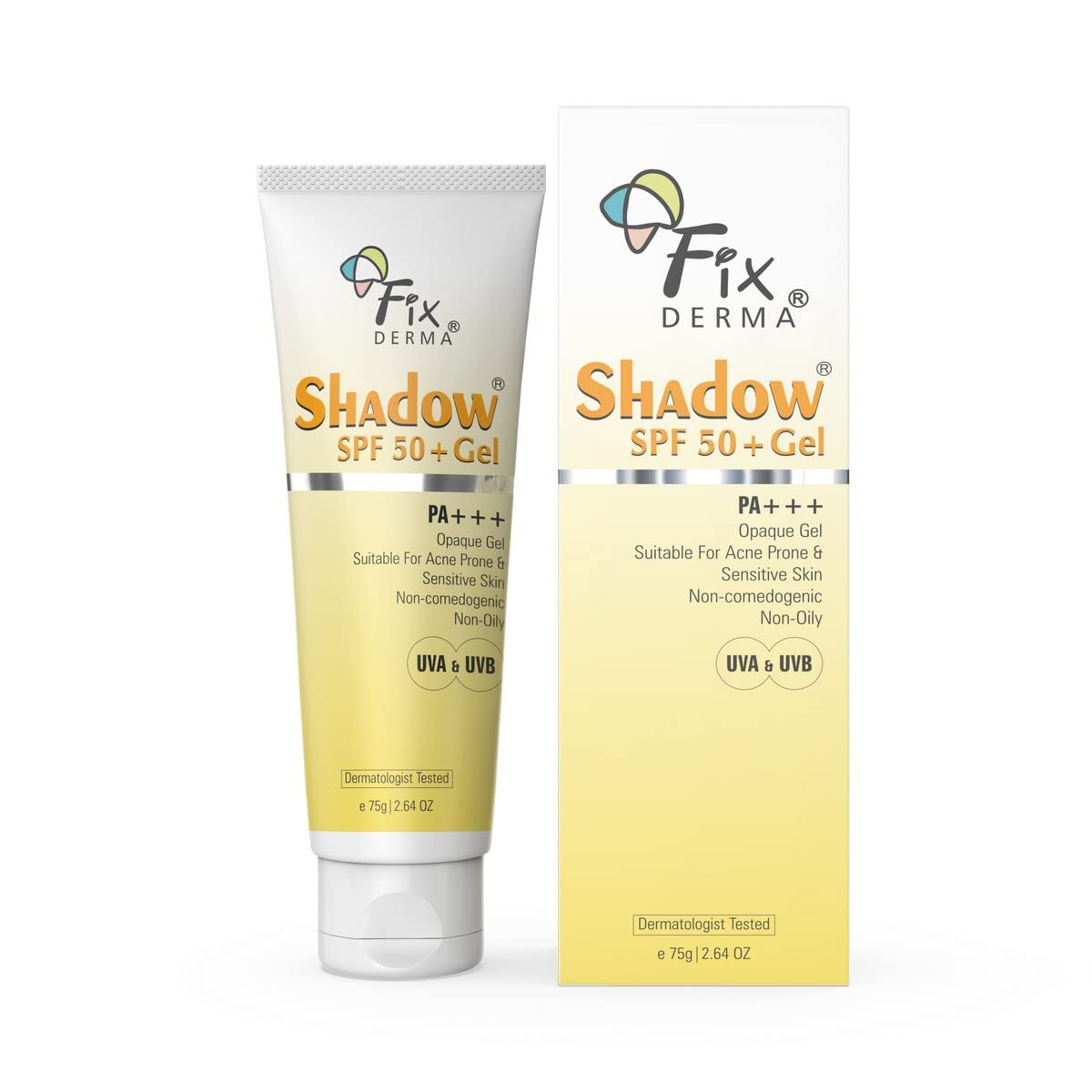 Fixderma Shadow SPF 50+ Gel For Oily Skin - 75 gm