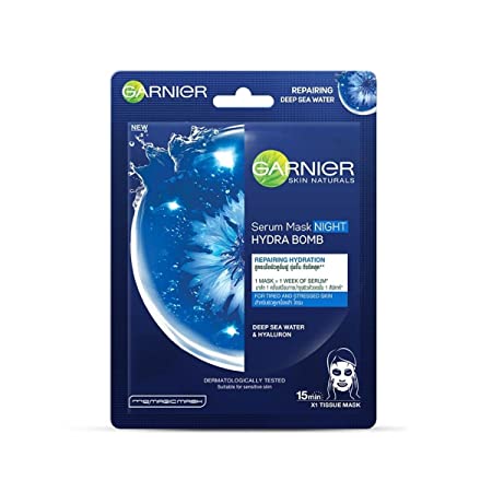 Garnier Night Serum Sheet Mask - 28 GM