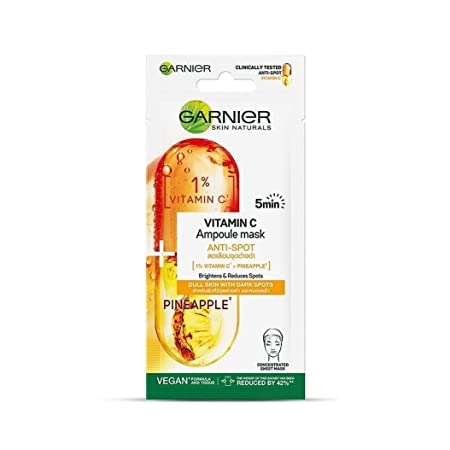 Garnier Skin Naturals Ampoule Mask Pineapple - 15 GM