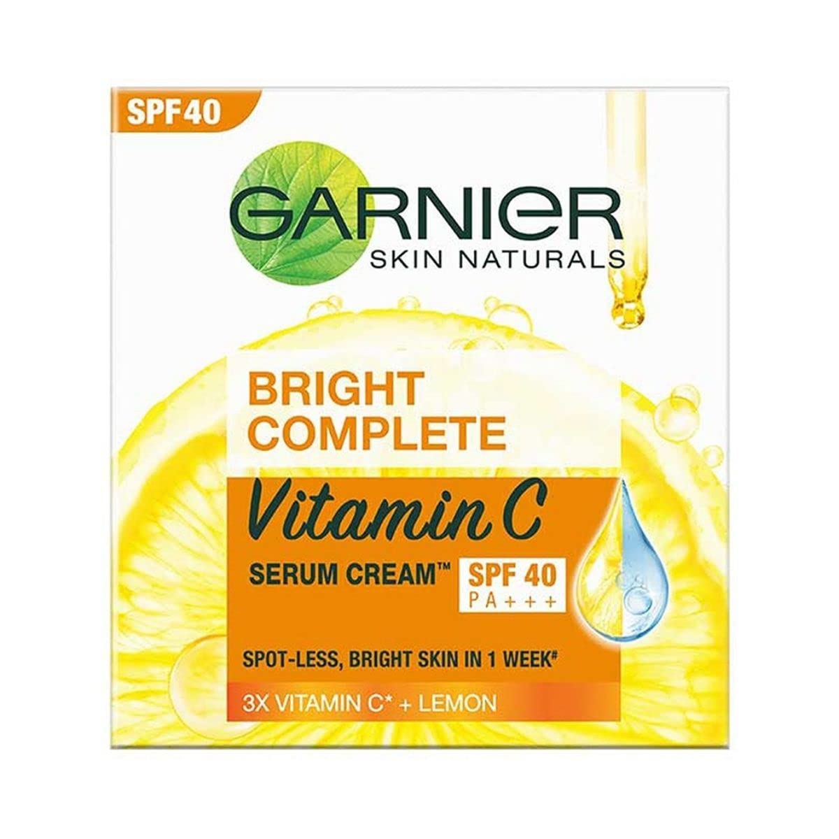 Garnier Skin Naturals Bright Complete Vitamin C Serum Cream - 45 Gm