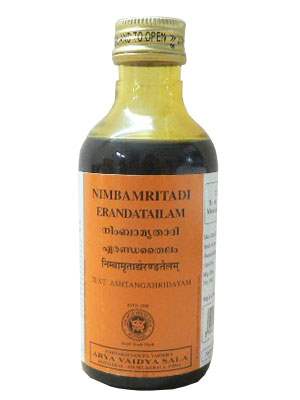 Kottakkal Ayurveda Nimbamritadi Eranda Tailam - 200 ML