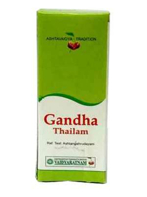 Vaidyaratnam Gandha Thailam - 10 ML