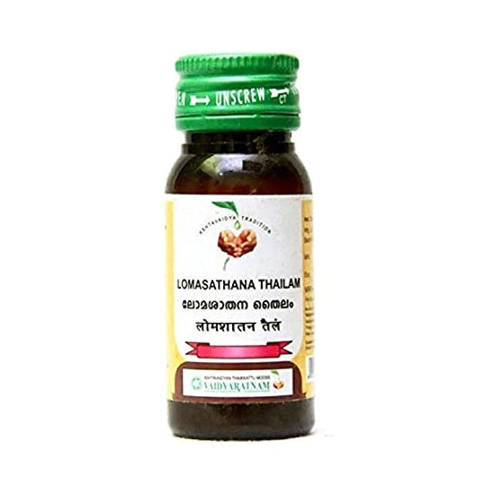 Vaidyaratnam Lomasathana Thailam - 25 ML