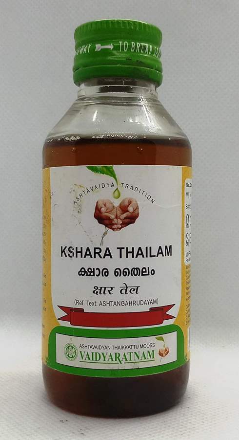 Vaidyaratnam Kshara Thailam - 100 ML