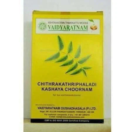 Vaidyaratnam Chithraka Thriphaladi Kashaya Choornam - 100 GM