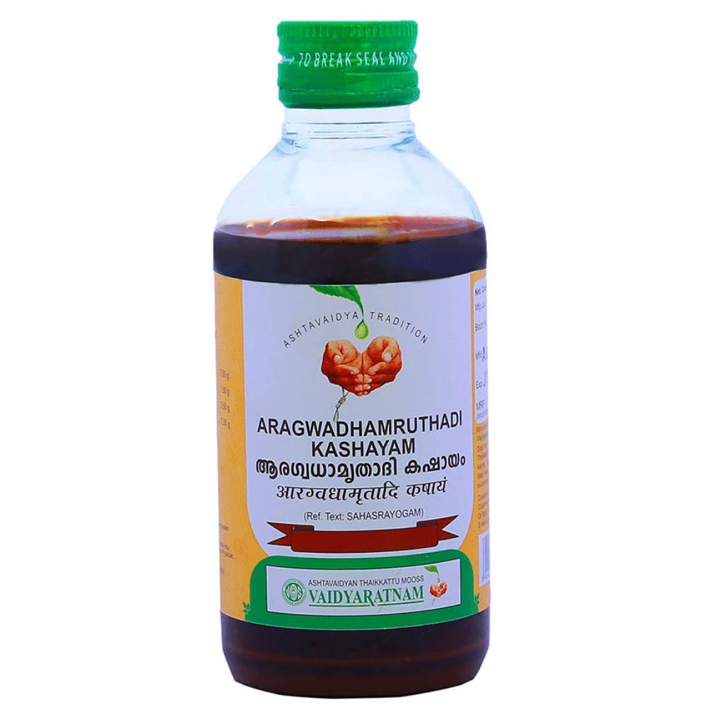 Vaidyaratnam Aragwadhamruthadi Kashayam - 200 ML