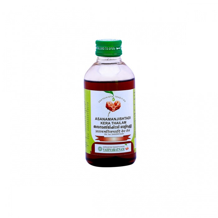 Vaidyaratnam Asanamanjishtadi Kera Thailam - 200 ML