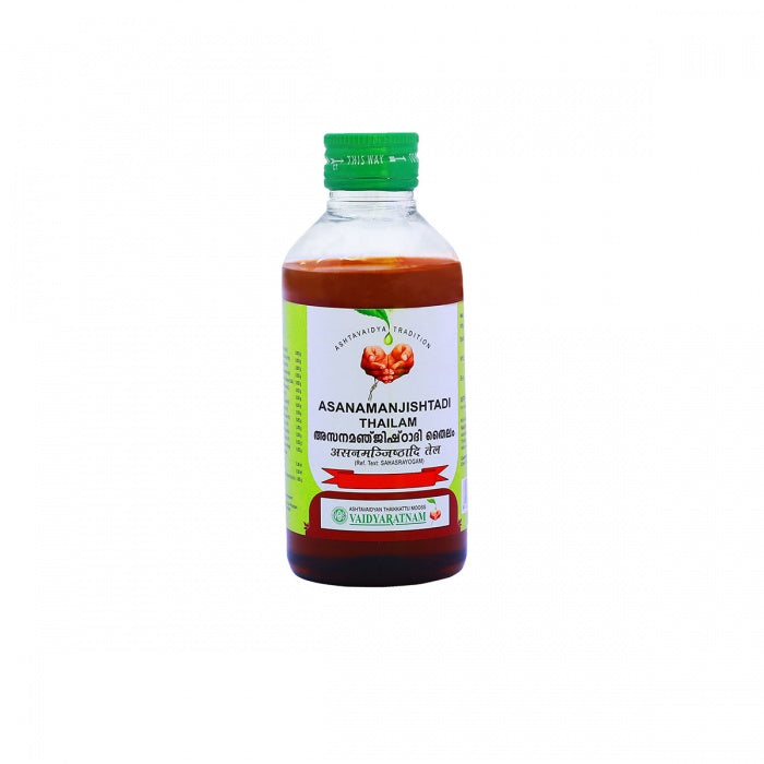 Vaidyaratnam Asanamanjishtadi Thailam - 200 ML