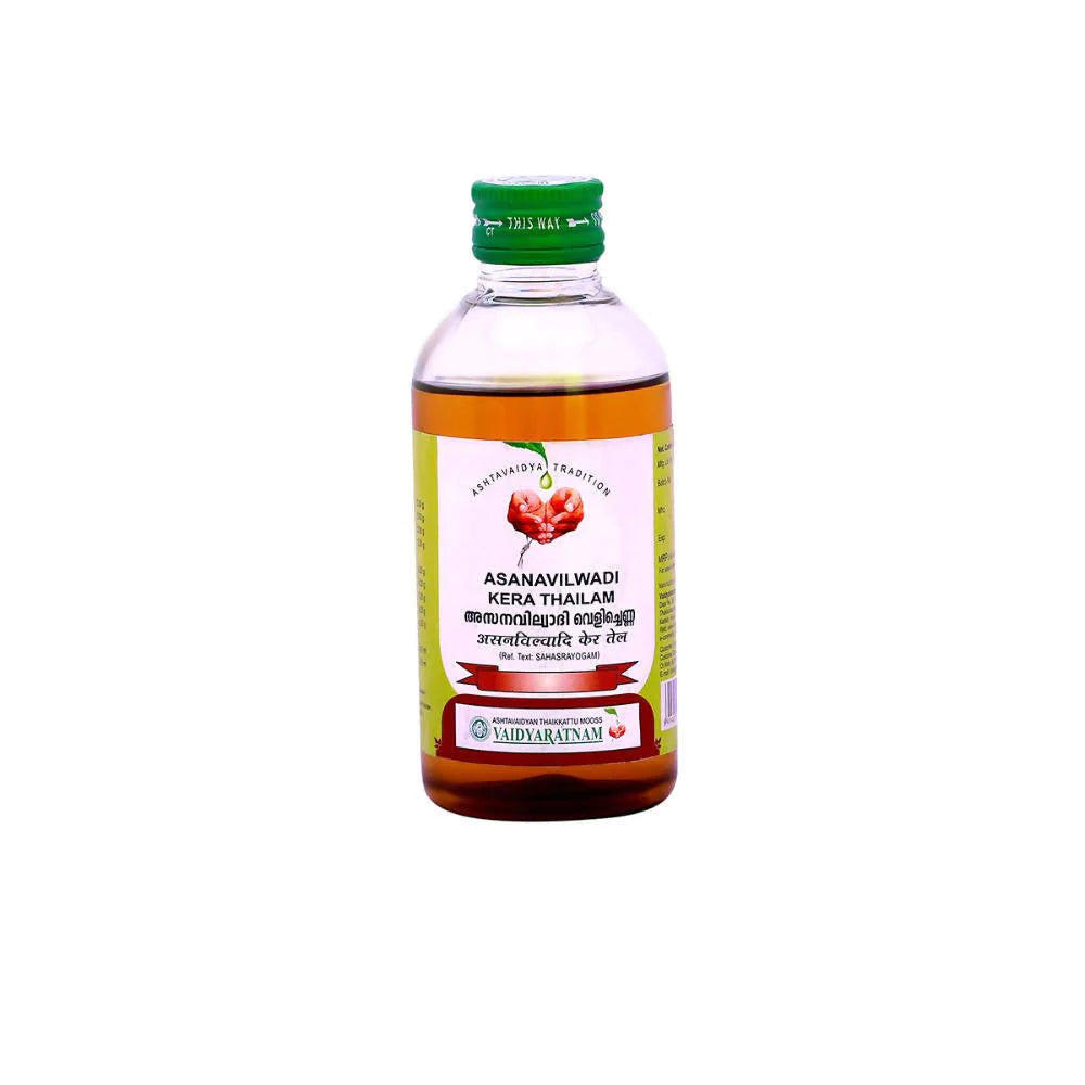 Vaidyaratnam Asanavilwadi Kera Thailam - 200 ML