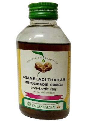 Vaidyaratnam Asaneladi Thailam - 200 ML