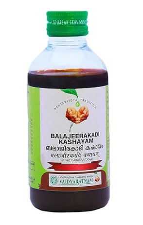 Vaidyaratnam Balajeerakadi Kashayam - 200 ML