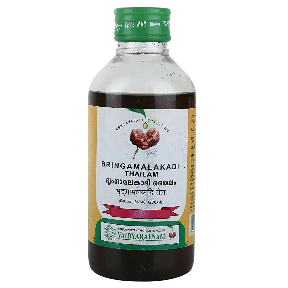 Vaidyaratnam Bringamalakadi Thailam - 200 ML