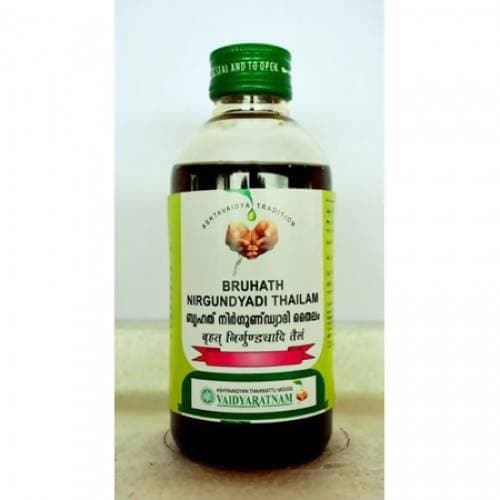 Vaidyaratnam Bruhath Nirgundyadi Thailam - 200 ML